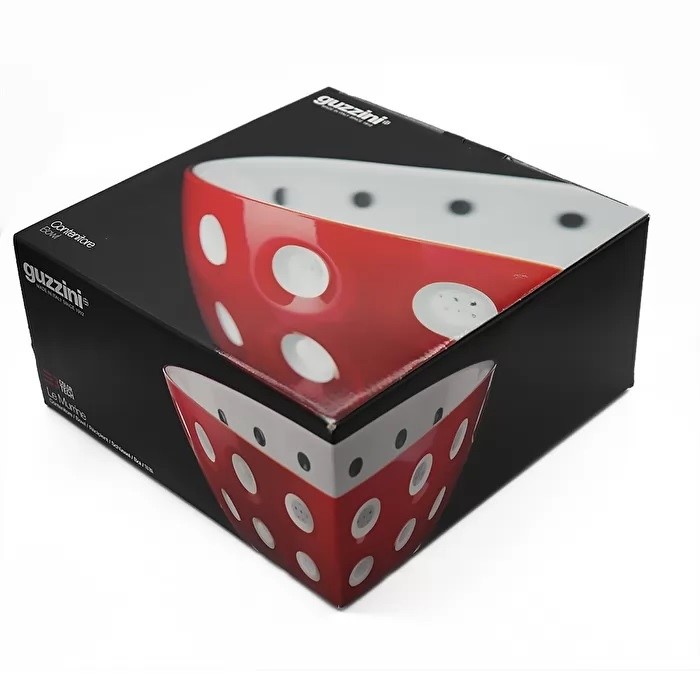 Acquista online Guzzini Le Murrine Ø 25 contenitore L rosso/bianco Guzzini